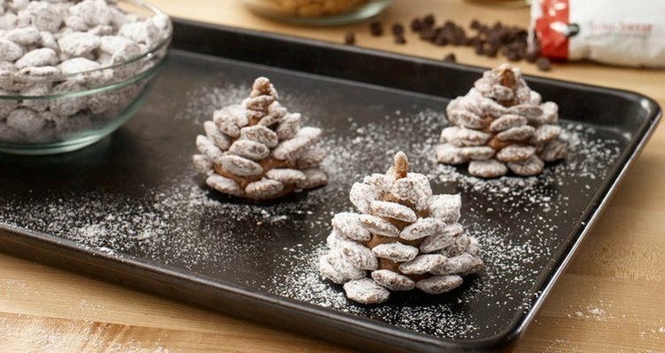 Zimná dekorácia na občerstvenie pre deti i dospelých