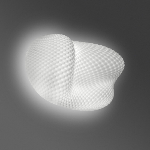 stropné svetlá navrhnuté kozmickou krajinou Artemide