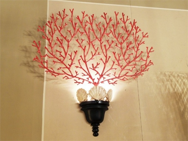 Nástenné svietidlo Corallo Dizajnové nástenné svietidlo Corallo