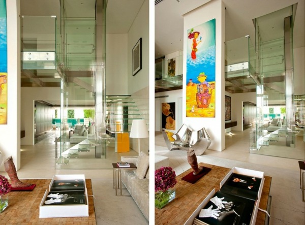 farebná dekorácia v obývacej izbe farebná dekorácia-obývačka