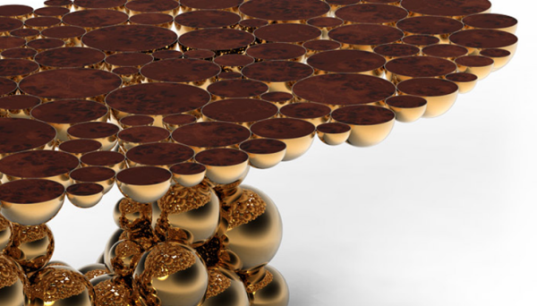 myrtovo zlatá verzia jedálenského stola boca do lobo