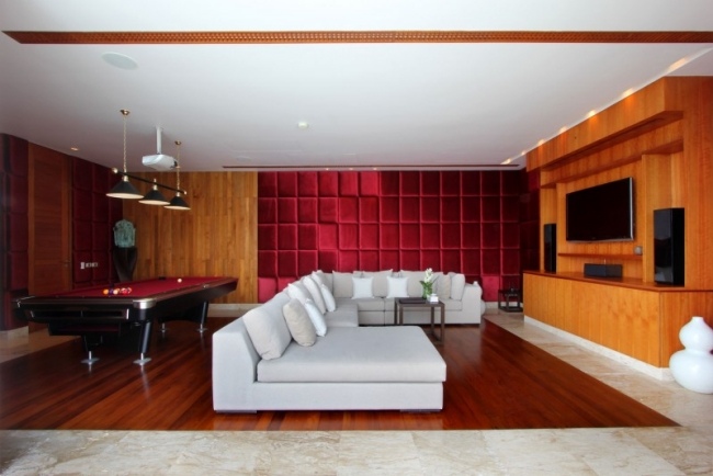 prázdninový dom phuket zariadenie zábavné miestnosti biliardový stôl prázdninový dom phuket zábavná miestnosť biliardový stôl