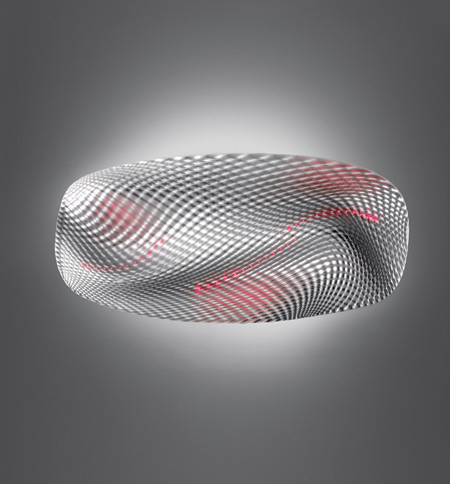 Svetelná rodina Artemide, kozmické anjelské nástenné svetlo