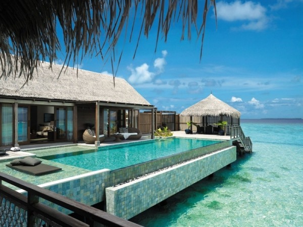 Dream travel Maldives sky blue water wellness spa resort