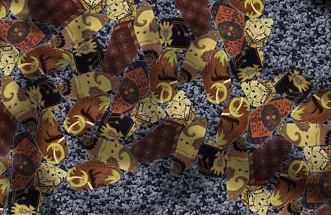 Nodusrug design-exotické zariadenie-koberce Nodusrug design-exotické zariadenie-koberce farebné