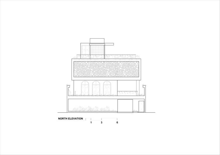 Plán stavby rodinného domu so záhradou s bazénom