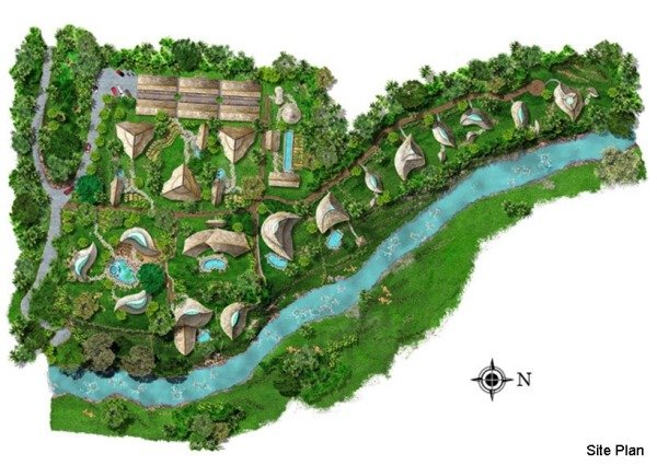 Bambusové domy Green Village na Bali Green-Village-bambusové domy-bali