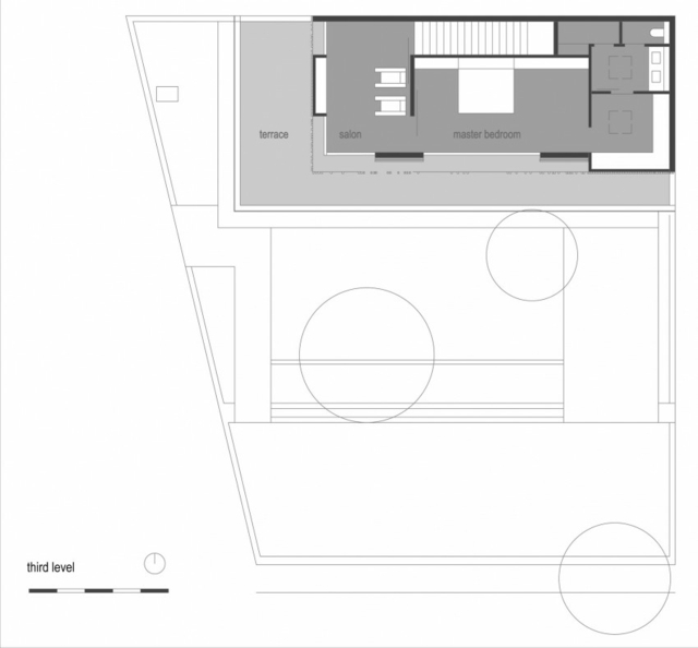Pohľad na distribúciu podlažia nad pôdorysom
