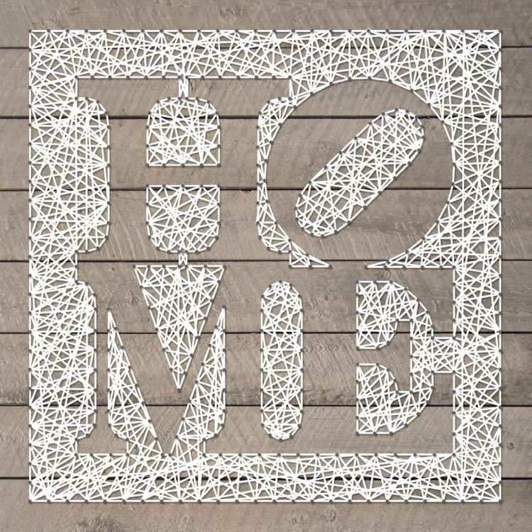 obrázky nití doma vyrobte si bielu priadzu na dreve sami