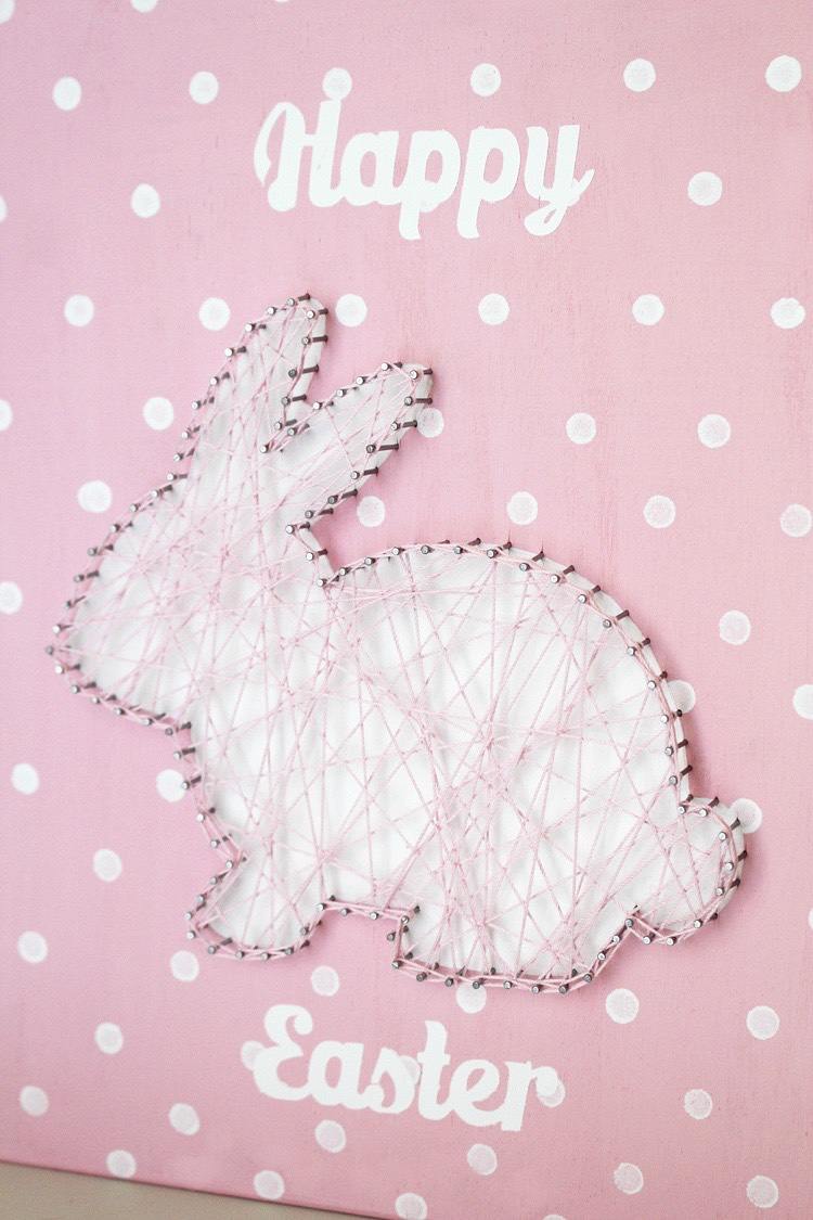 nitky-obrázky-nechty-urob si sám-návod-veľkonočný zajačik