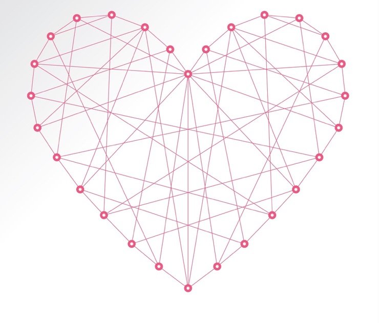 nite obrázky motívy deti predloha srdce