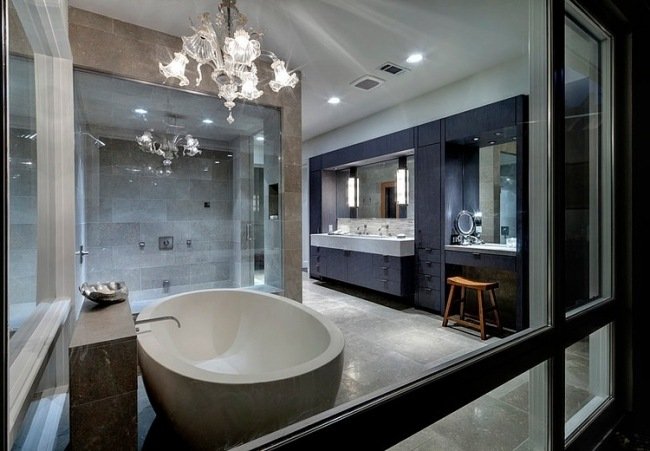 Kúpeľňa voľne stojaca vaňa akrylový luster-Fisher Road Residenze