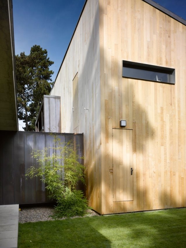 Rodinný dom stena podlaha strop drevený materiál použitý