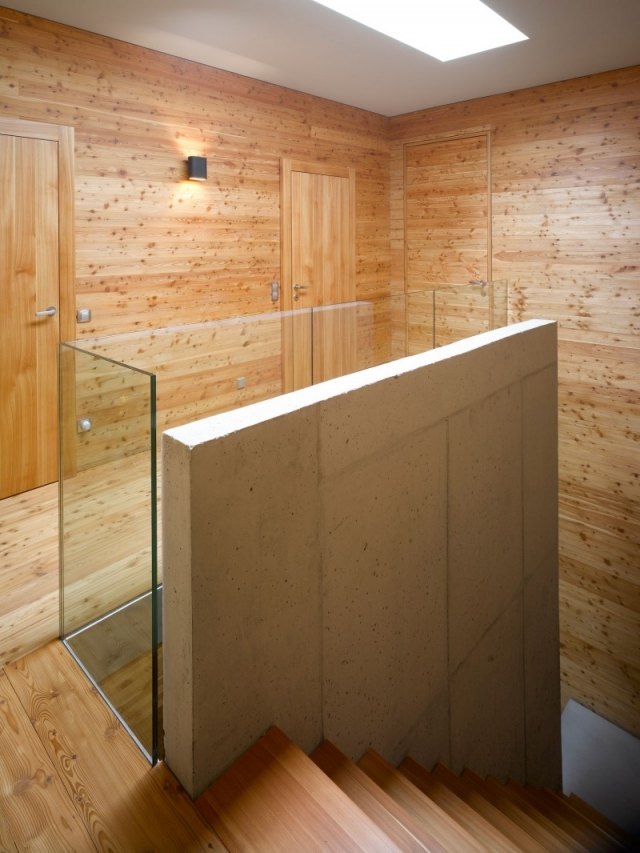 Rodinný dom svetlé farby s akcentom prirodzenosť otvorenosť transparentnosť Návrh rodinného domu svetlé farby s akcentom prirodzenosti a otvorenosti