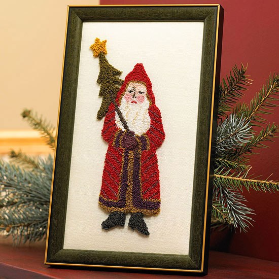 Rámček na obrázok Santa Claus dekorácia nápad pekné Santa Claus dekorácia nápad krásne nápadité jedľové vetvy