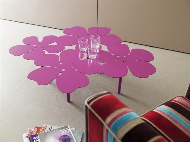 stôl do obývačky sálavá orchidea 2014 kvety tvar NOTUS MATIERE GRISE