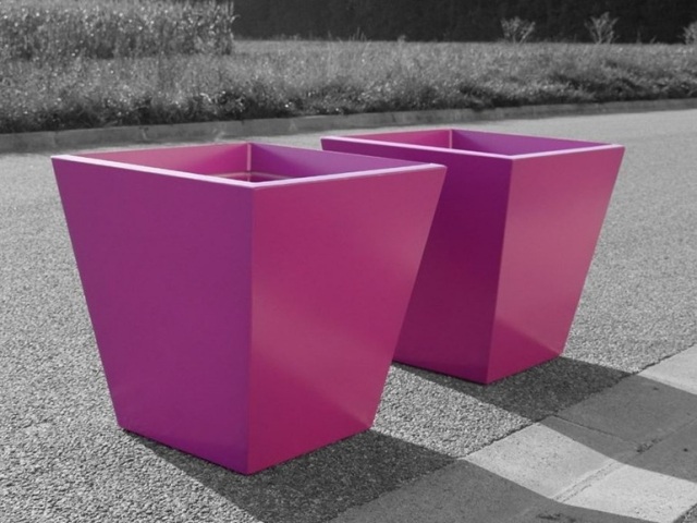 sadbovláknitý cement IPE sálavá farba orchidey OBRAZ V Création CJCJ