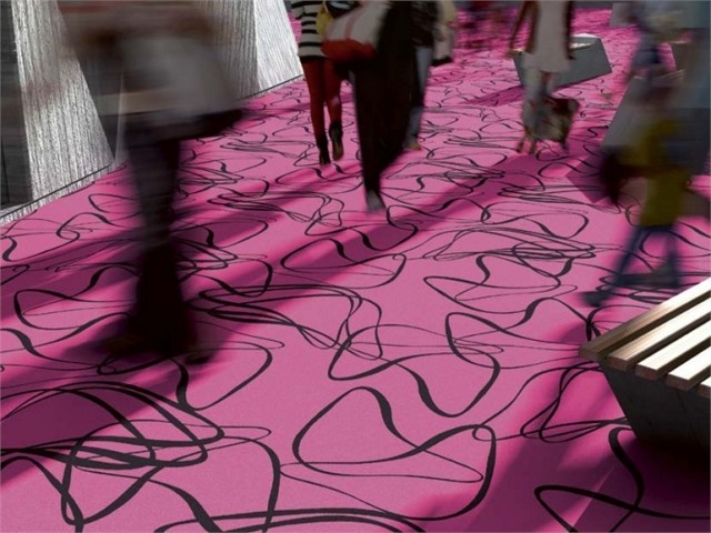 koberec sálavá orchidea 2014 polyamidové egecarpety Egetæpper