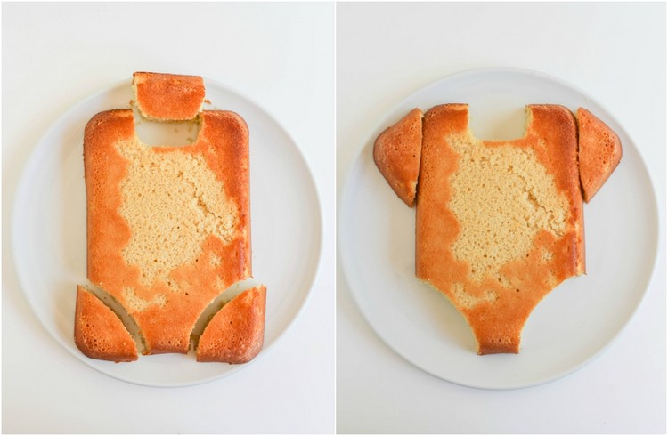 návod na detský telový koláč pre bábätko