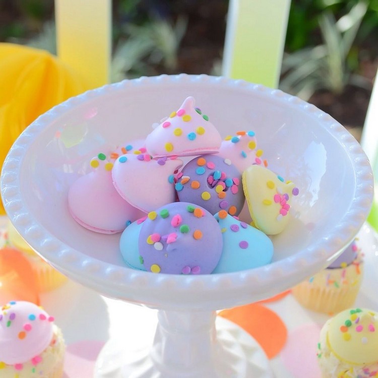 detská sprcha detská téma sypanie cukrom