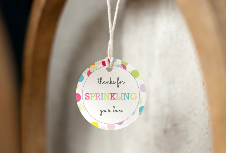 nápady na detskú sprchu dekoračný papier ďakujem, láskavosť