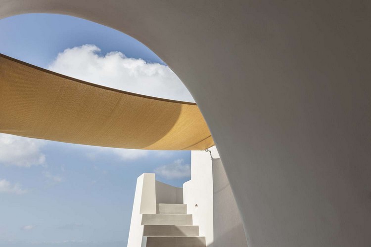 Slnečná plachta hnedý prázdninový dom záhrada ochrana pred slnkom