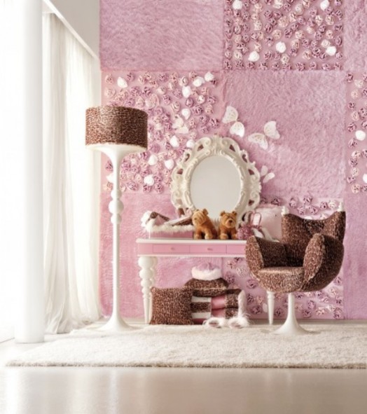 ružové kreslo do detskej izby leopard kreslo do detskej izby v ružovom prevedení leopard