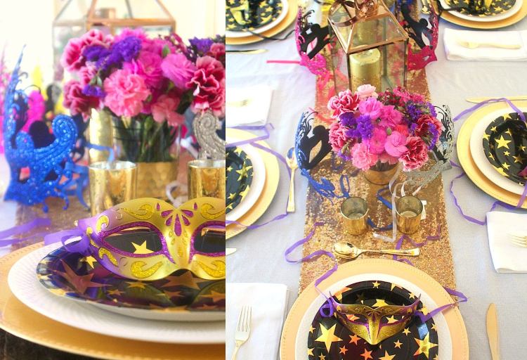 Ozdoby na karnevalový stôl si robia nápady na karneval sami