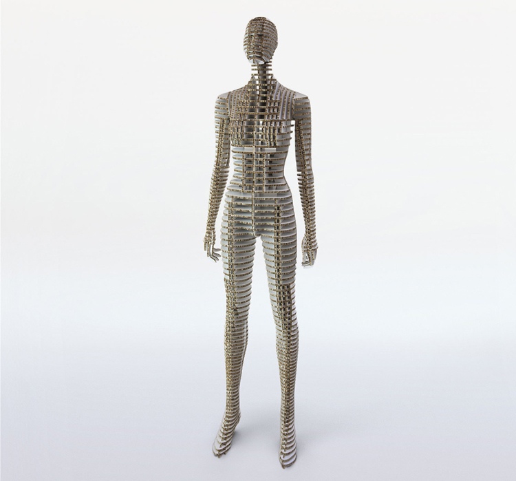 móda-móda-moderné-umenie-výstava-dámy-figúrka-kartón