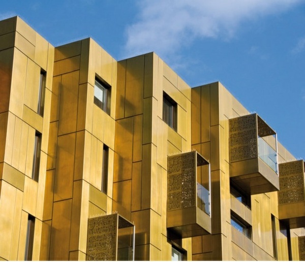 Návrh fasády bytového domu