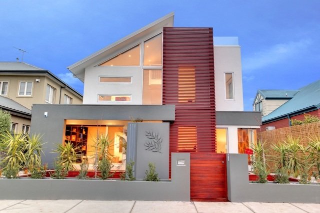 moderné fasádne prvky-profilované dosky-panely-tvarované-materiály na báze materiálov na obnovu