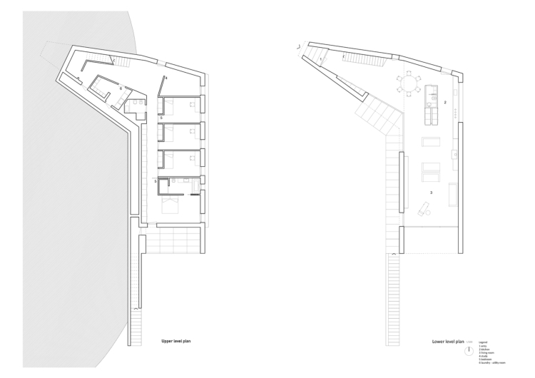 Fasádne dosky pôdorys stavby pieskovca rekreačného domu
