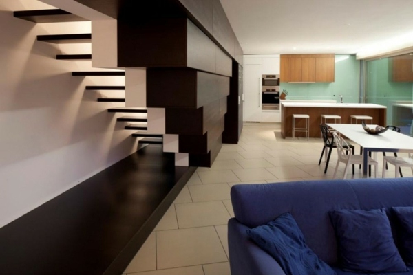 štýlovo-interiérovo-dizajnové-drevené schody