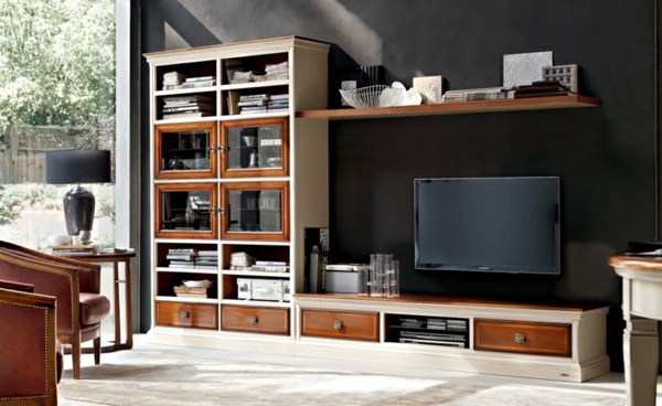 Polička do obývačky k TV