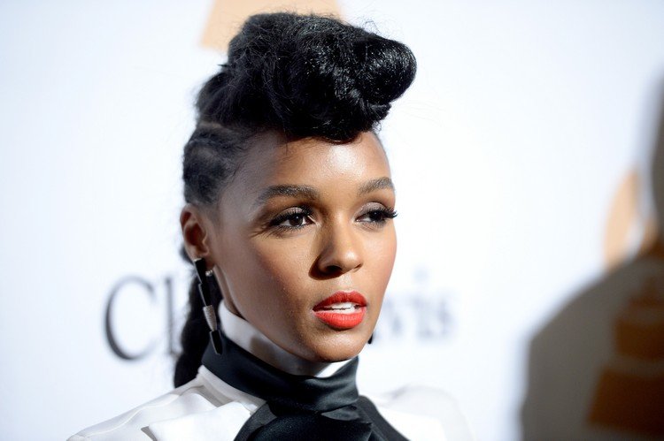 nápady na styling faux hawk janelle monae inšpirácia