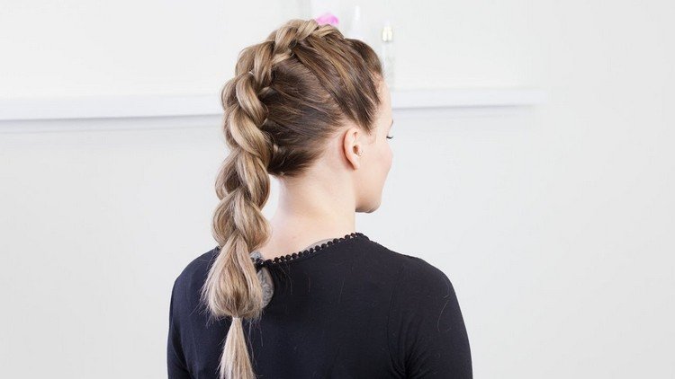 faux hawk styling tipy ťahať koryto vrkoč