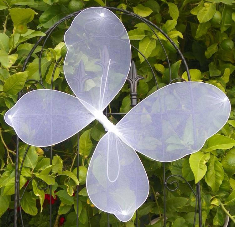 Vyrobte si rozprávkové krídla z rôznych materiálov víla krídla drotár nápady-jednoducho-drôt-tkanina-transparentné