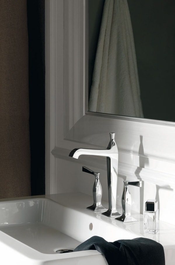 Dizajn kúpeľňového faucetu Zucchetti Kos