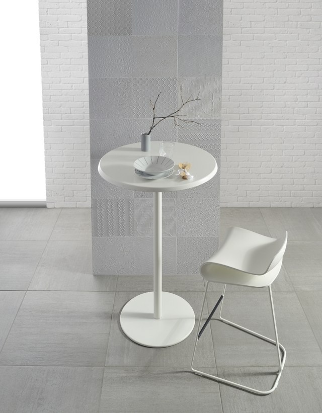 moderné obklady a dlažby porcelánová kamenina biela 3D reliéf fioranese