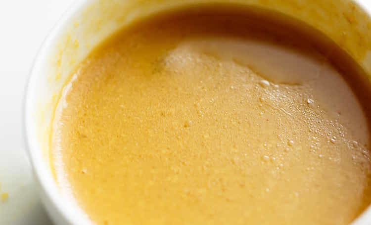 jahňací šalát recept dressing medová horčica pripraviť