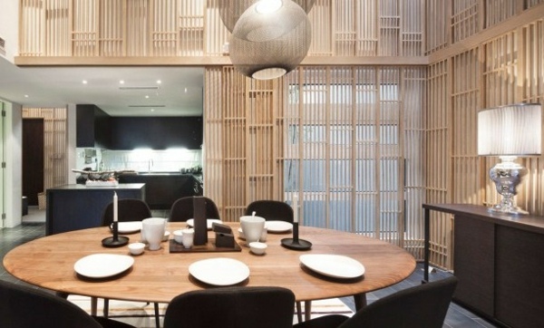 Dizajn jedálne v štýle Feng Shui v roku 2013 Návrh jedálne v štýle Feng Shui