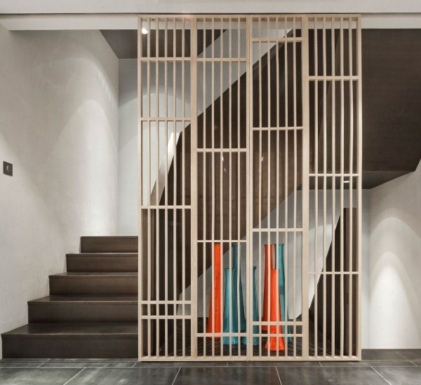 Paraventný dizajn schodiska Paraventné umelecké schodisko
