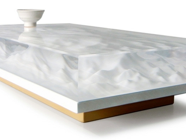 moderná sochárska krajina Socha horskej krajiny drevo