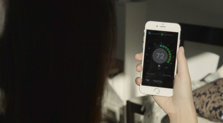 okno-klimatizácia-aplikácia-pripojenie-regulácia klímy-teplota-noria