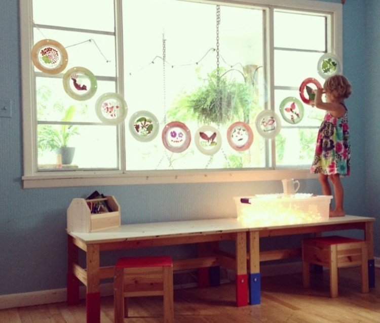 Vyrobte si veniec z okenných obrázkov sami