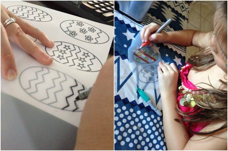 Na obrázky v okne použite šablóny veľkonočných vajíčok okenné obrázky-veľkonočné kontakty-papier-omaľovánky-omaľovánky