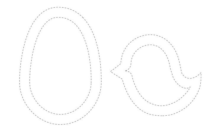 Šablóny na tlač pre obrázky z okna DIY na Veľkú noc okenné obrázky-veľkonočné šablóny-tlač-veľkonočné vajíčka