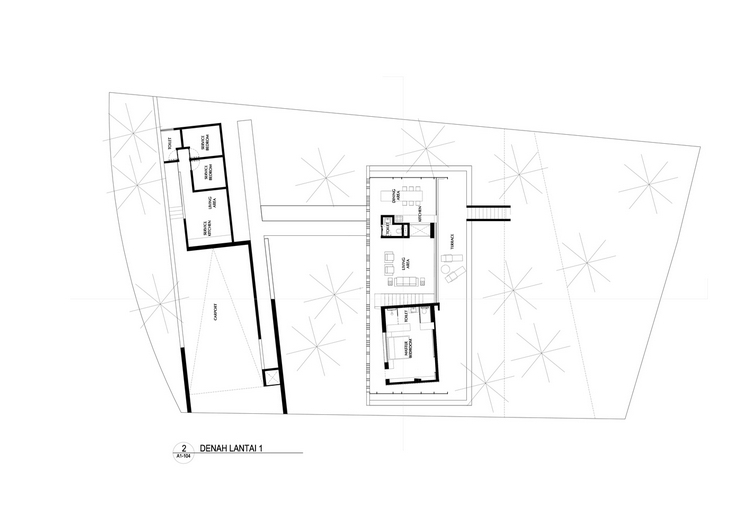 prázdninový dom z dreva les perfektné útočisko víkendový dom drevený obklad sklenená fasáda pôdorys