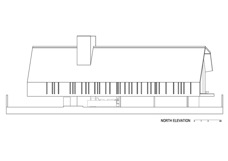 prázdninový dom z dreva les perfektné útočisko víkendový dom drevený obklad sklenená fasáda pôdorys severná strana