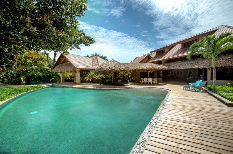 Dom Dominikánska republika bazén Dominikánska republika pred bazénom